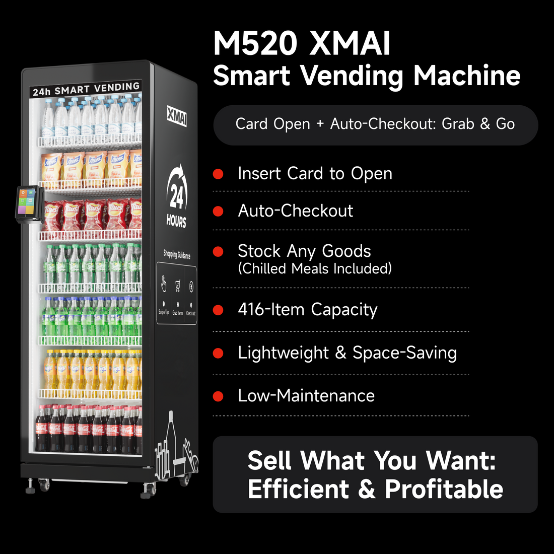 XMAI vending Pro 520L